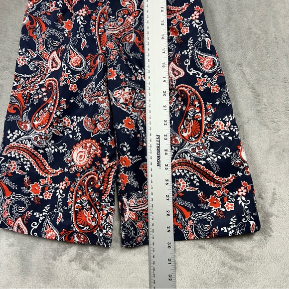 Janie and Jack Girls Floral Paisley Jumpsuit Jumper Sleeveless Sz 3 - Picture 11 of 13